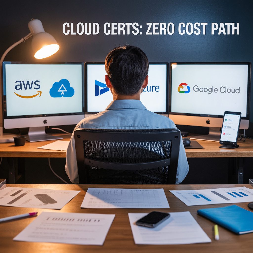 How to Study for Cloud Certs Without Spending a Dime