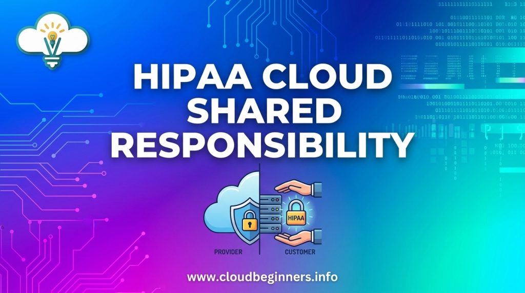 HIPAA cloud shared responsibility