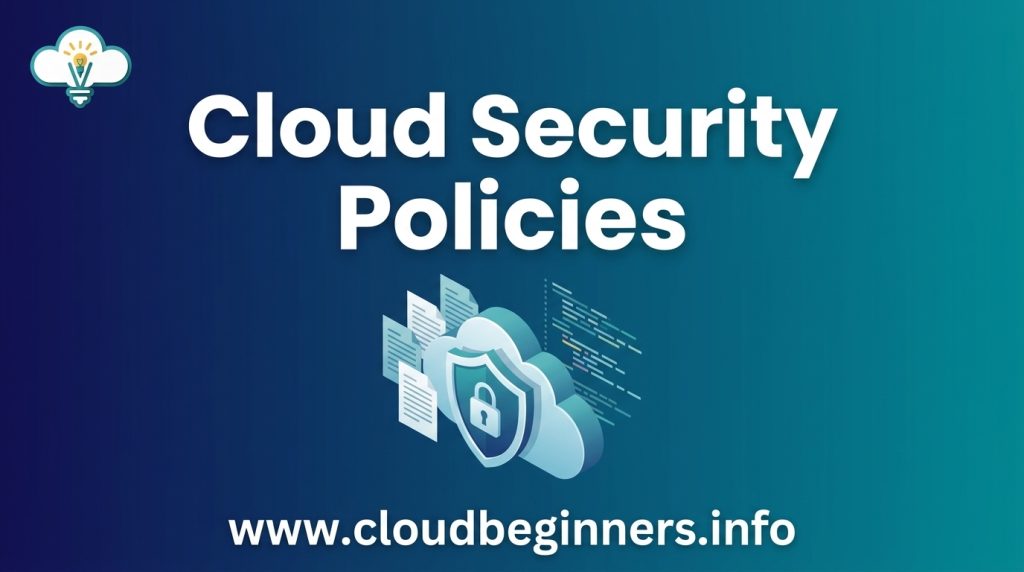 cloud security policies