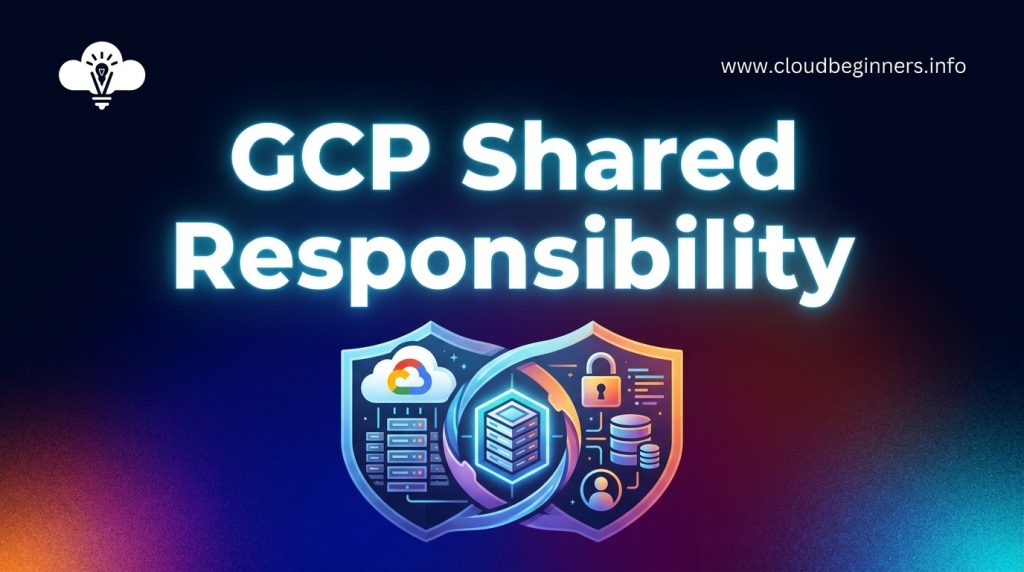 GCP shared responsibility